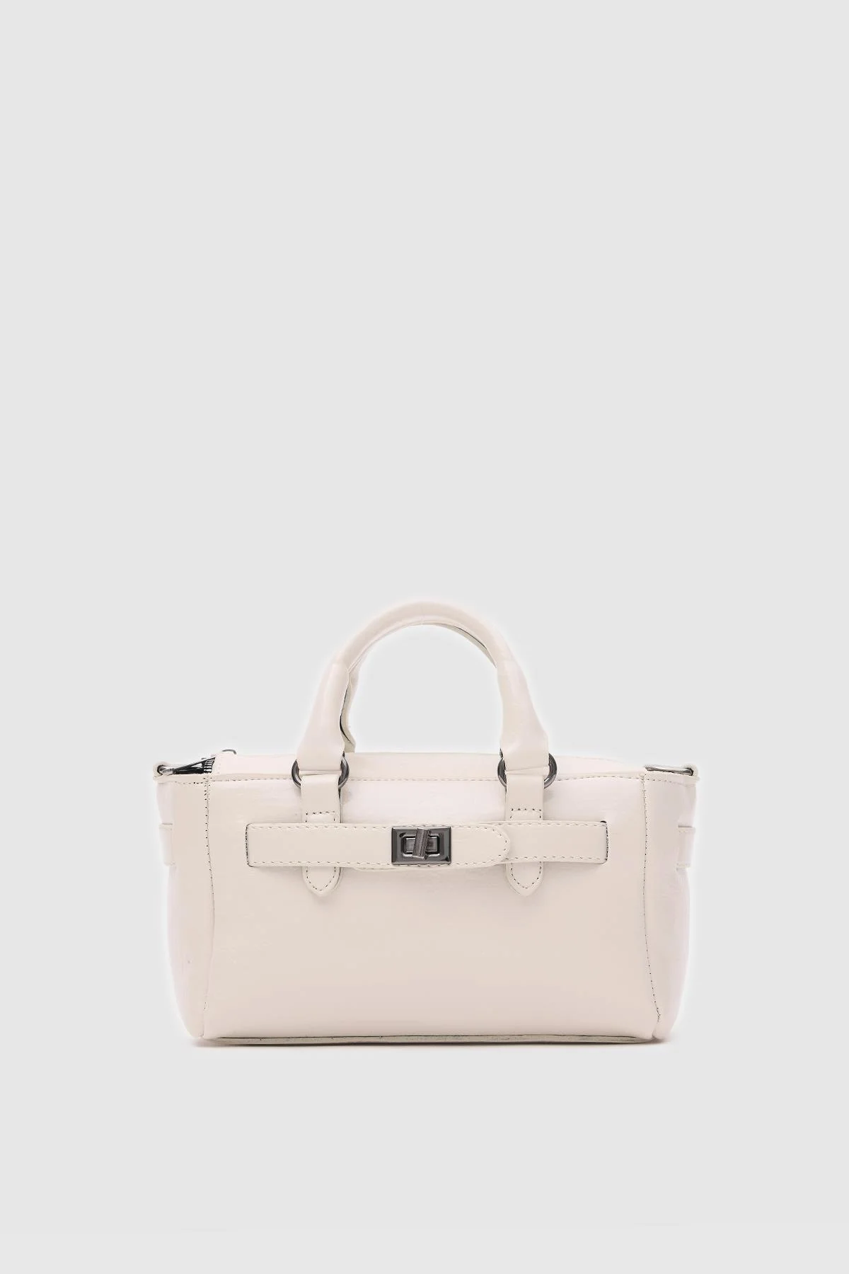 Elegant Ivory Small Handbag