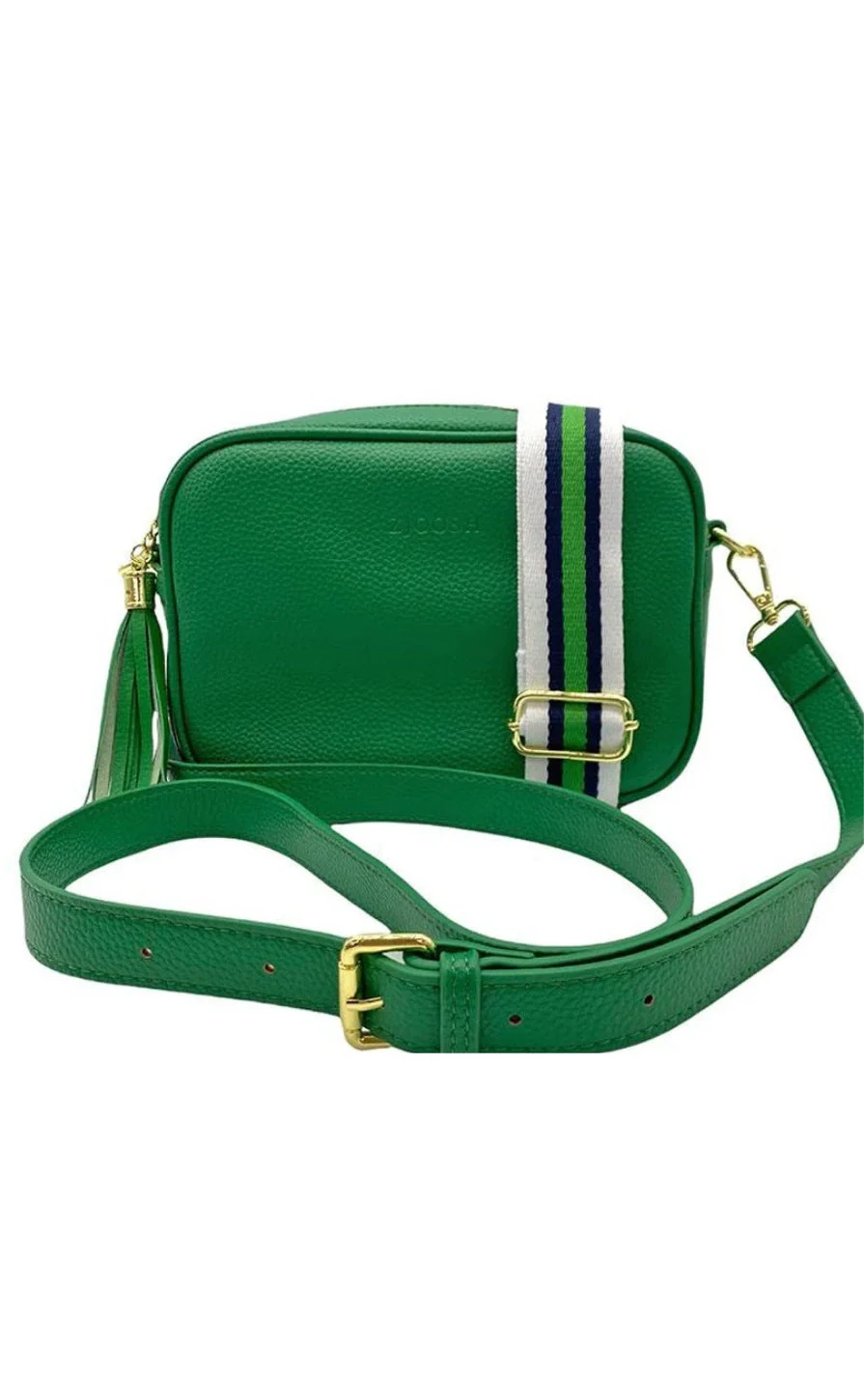 Vibrant Green Crossbody Bag