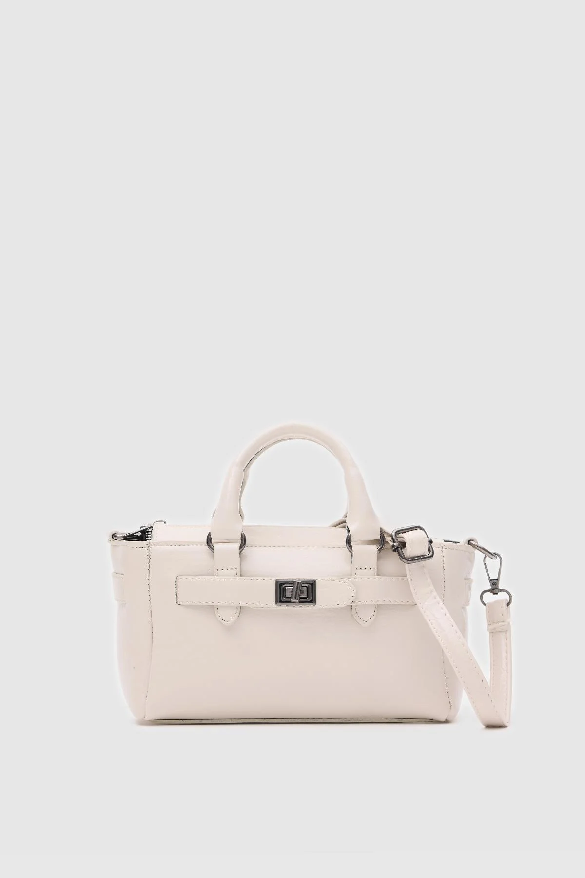 Elegant Ivory Small Handbag