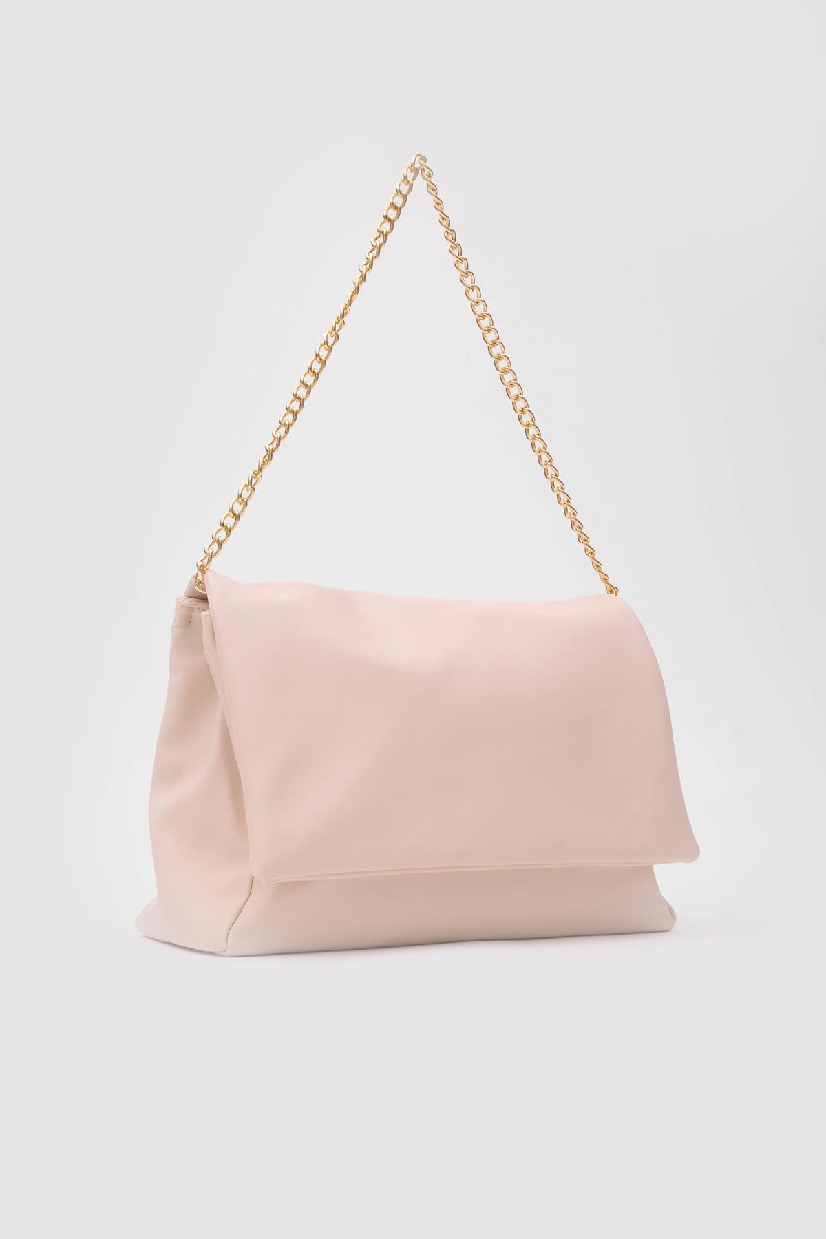 Elegant Blush Pink Shoulder Bag