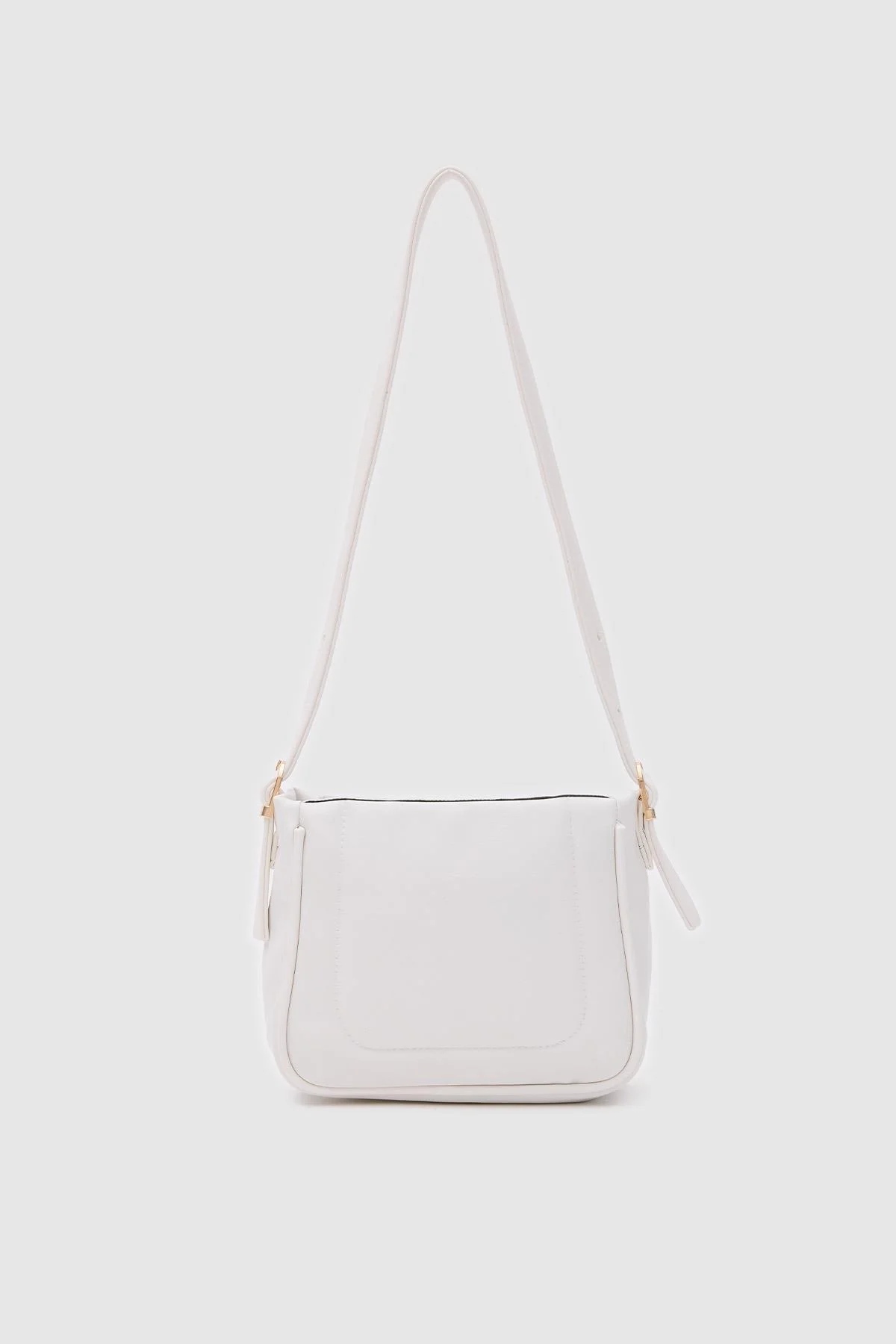 Elegant White Shoulder Bag