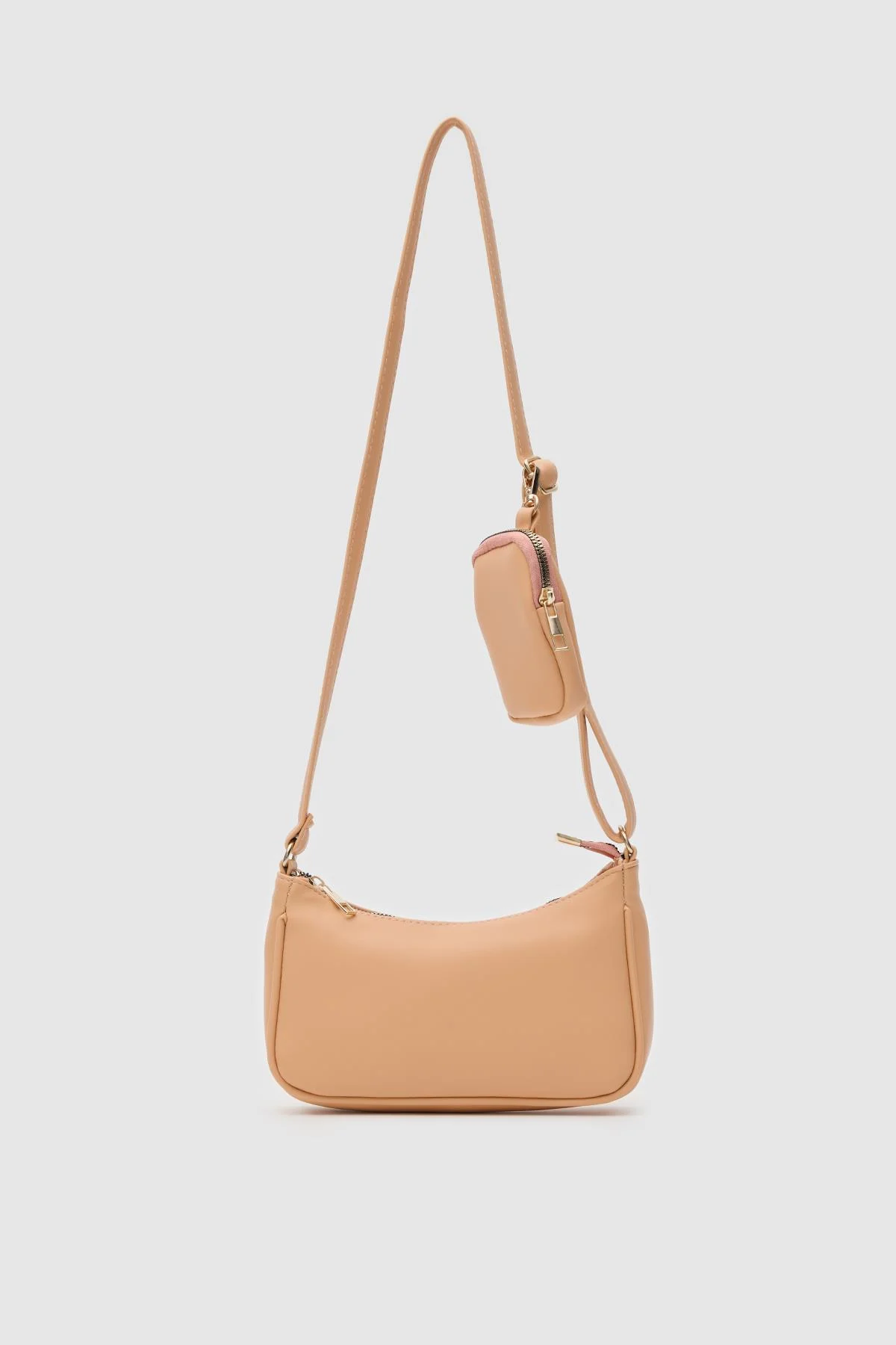 Elegant Faux Leather Crossbody Bag